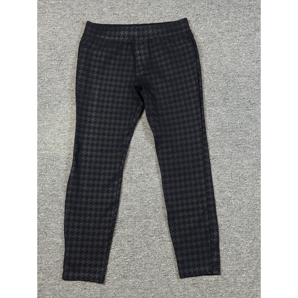 Sanctuary x Anthropologie Black Houndstooth Jeggings Pockets Stretch Size XSP